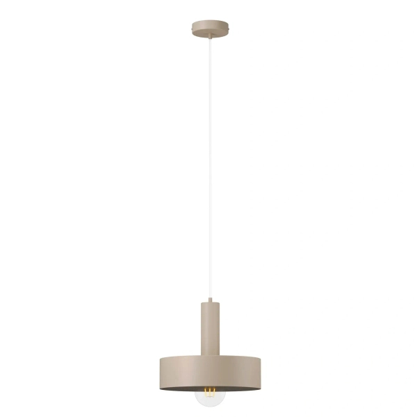 Zwisowa lampa kaszmirowa VITRUM 1xE27 do salonu metalowa 41546