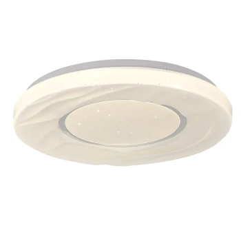 Plafon do salonu Tenaro LP-7312/1C-33 WH LED 16W 4000K gwiezdny pył biały