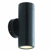 Tarasowa lampa ścienna Odyssey ST5008BK Saxby góra-dół IP65 czarna