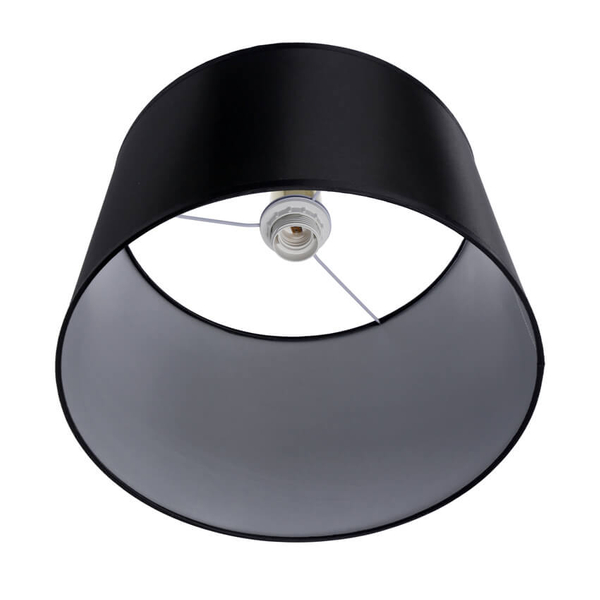 Wisząca lampa salonowa Prima okrągła nad stół czarna złota