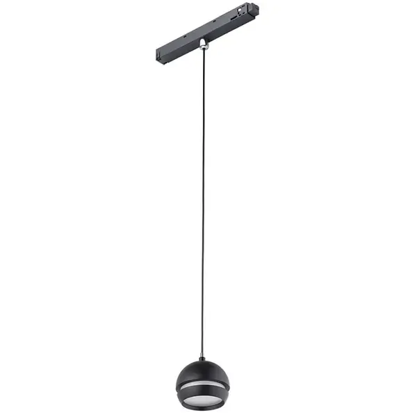 Lampa wisząca 10154 do szynoprzewodu magnetycznego LED 5W 3000K czarna