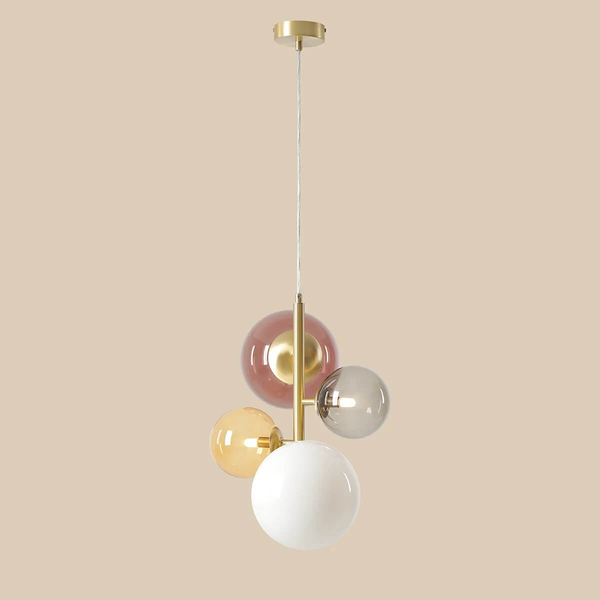 Nowoczesna lampa wisząca Bloom 1111L40 do jadalni multikolor
