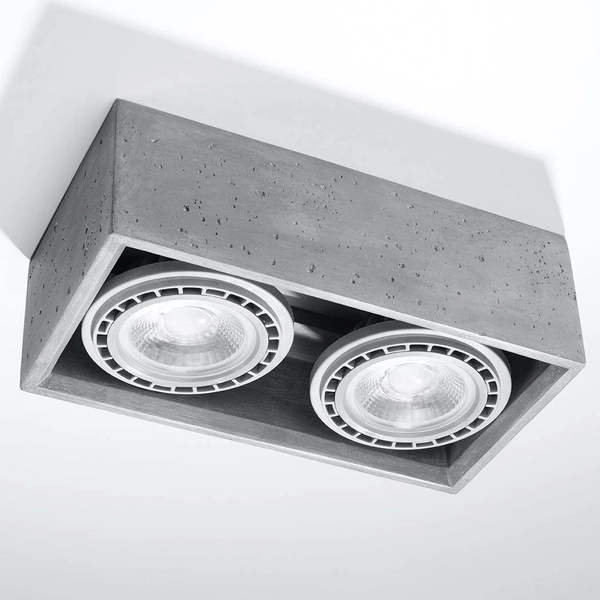 Betonowa lampa sufitowa SL.0884 nowoczesny plafon do kuchni