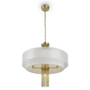 Lampa wisząca glamour Impressive MOD151PL-05G łańcuchy złote
