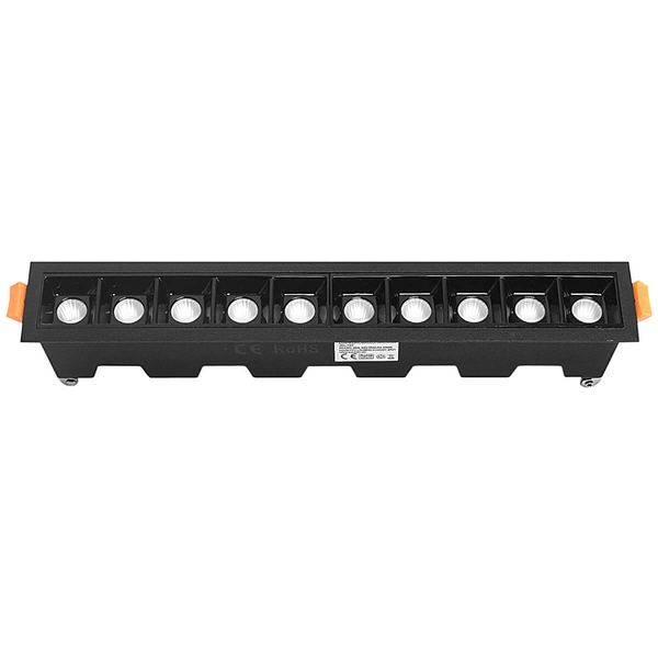 Lampa liniowa LED 588 Domeno LED 20W 3000K metalowa czarna