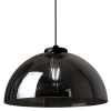 Kopułowa wisząca lampa GAMMA BLACK MLP1063 do jadalni czarny