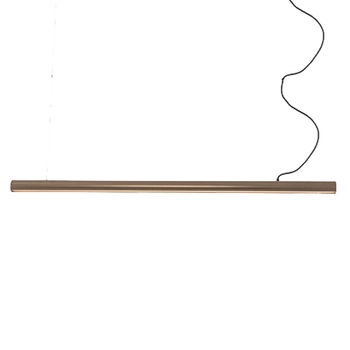 Liniowa lampa wisząca 22207 LED 45W 3000K podłużna brązowy