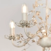 Lampa wisząca na łańcuchu Lullaby LULLABY-5CR złoty kremowy
