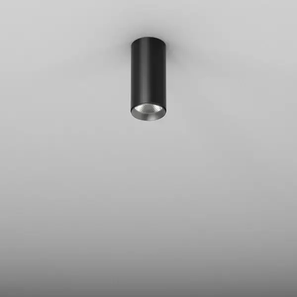 Downlight lampa sufitowa czarna PET next LED 8,5W 3000K podłużna tuba do salonu 46962-M930-WB-00-12