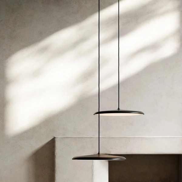 Minimalistyczna lampa wisząca Artist 2420223003 DFTP LED 24W 3000K czarna