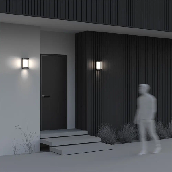 Elewacyjna lampa Baker Street O021WL-L10B3K LED 10W 3000K IP65 czarny