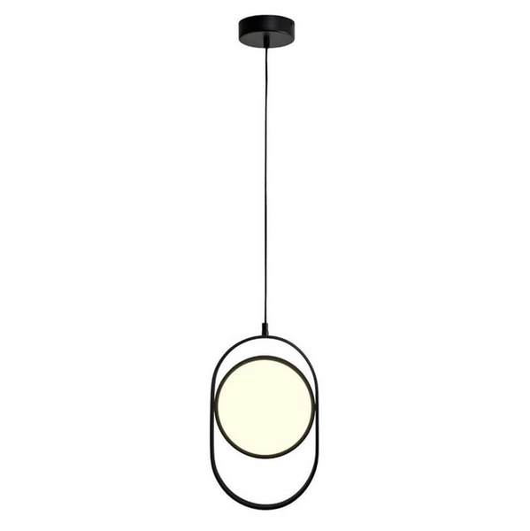 Zwisowa lampa Elipse 60217A-M LED 16W 3000K regulowana czarna