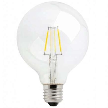 Żarówka dekoracyjna MDECO SLP1414 LED E27 G95 bańka 4W 450lm 230V biała ciepła