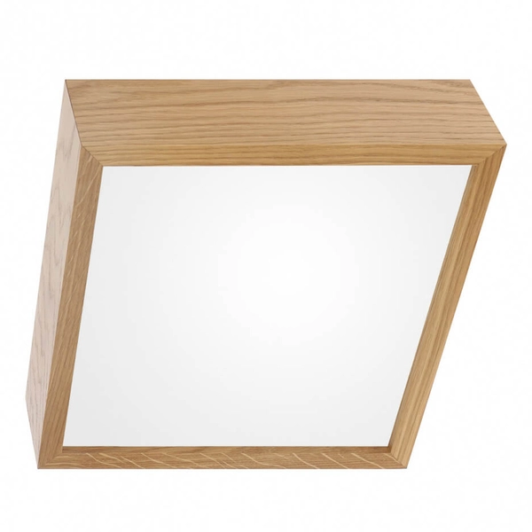 Sufitowa lampa skandynawska 137623620552 do holu drewno