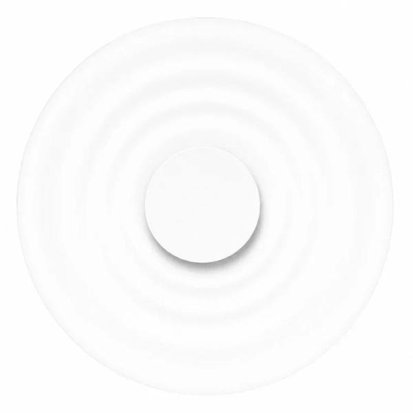 Kinkiet ścienny okrągły RIPPLE biały AZ7291 1xLED 6W 2675K talerz