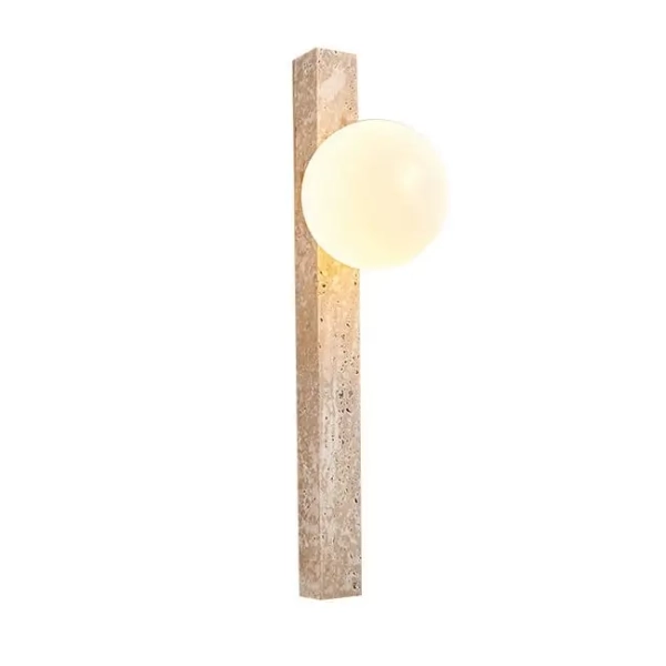 Nowoczesna ścienna lampa Travertino CGTRAVER60 LED 4W 3000-6000K trawertyn