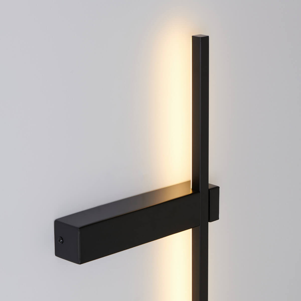Salonowa lampa ścienna SOUL SP-MD1022S-BLACK LED 9W 3000K stick czarna