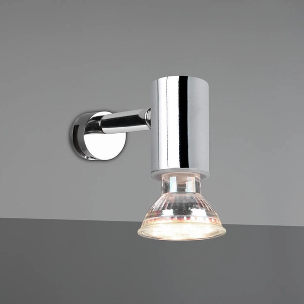 Regulowany kinkiet ścienny LORENZO 283500106 IP44 srebrny