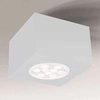 LAMPA sufitowa TAMBA 7061 Shilo kwadratowa OPRAWA metalowa downlight kostka cube biała