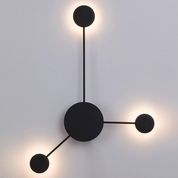 Ścienna LAMPA kinkiet AMADEO 6259 Rabalux metalowa OPRAWA dekoracyjna LED 10,5W 4000K furano czarna