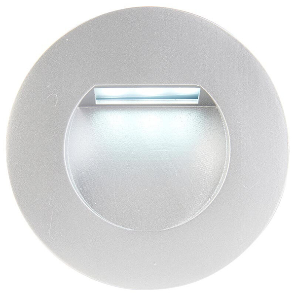 Okrągła ramka do lampy Albus 103854 schodowa biała