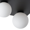 Sufitowa lampa nowoczesna ARGON 33276 Sigma salonowy plafon czarne