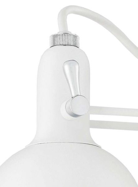 Kinkiet LAMPA ścienna NAUTILIUS 20481101 Kaspa regulowana OPRAWA reflektorek loft biały