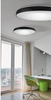 Minimalistyczna lampa sufitowa Cortona LED 24W czarna