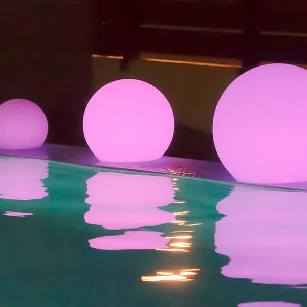 Stojąca lampa tarasowa Buly LUMBL040OFNW LED 7W 6000-6500K IP65 biała