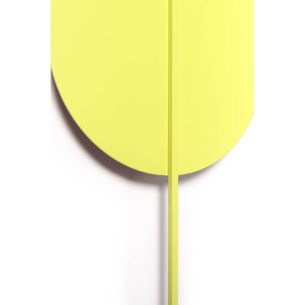 Jadalniana lampa ścienna Rokke RKK211110 metalowa żółta