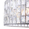 Wisząca LAMPA glamour GELID MOD184-PL-04-CH Maytoni kryształowa OPRAWA okrągły ZWIS crystals przezroczyste chrom