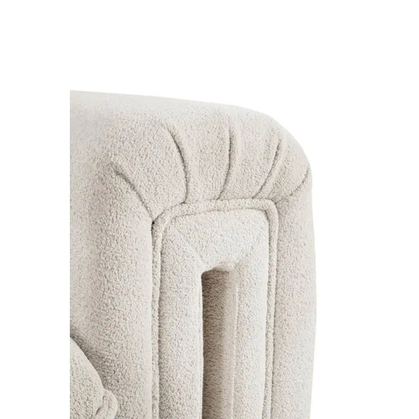 Sofa tapicerowana KELLY beżowa KH1501100164 wys. 90 cm do salonu