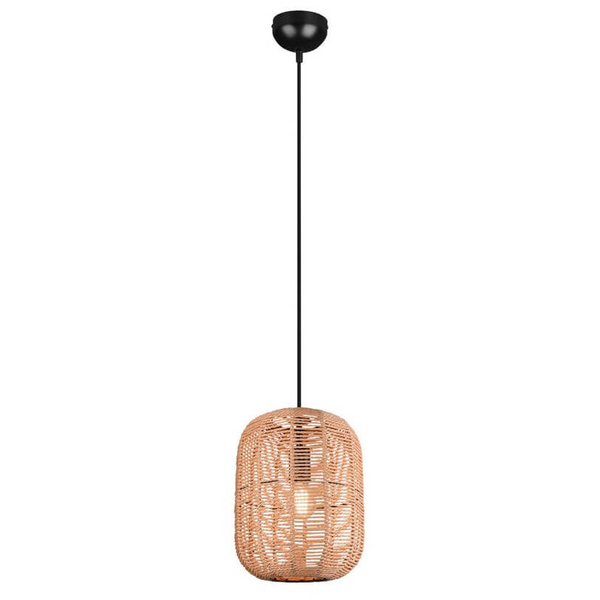 Zwis lampa RUNA 303000132 Trio koszyk plecionka brązowy czarny