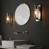 Kinkiet nad lustro L&-194074 Light& tuba z włącznikiem IP44 chrom