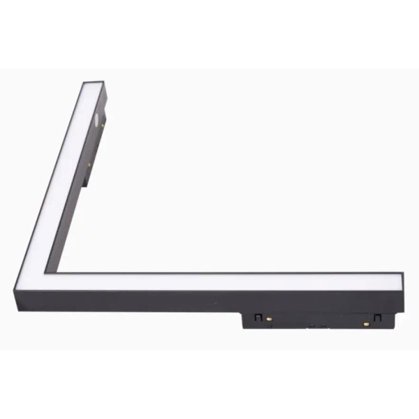 Narożna lampa magnetyczna M0006N LED 17W 3000K system on/off czarny