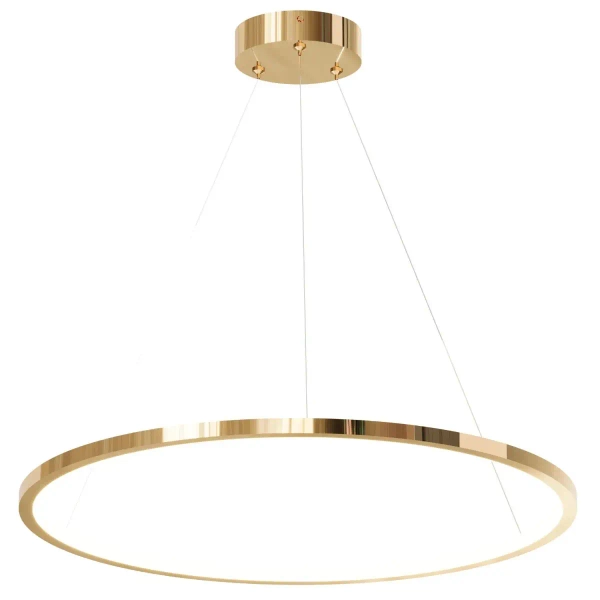 Ringowy żyrandol do jadalni PL0150-GD LED 35W 3000-4000K złota