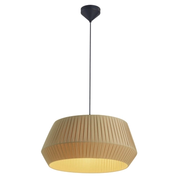 Wisząca lampa plisowana Dicte 2112373009 Nordlux nad stół beżowa