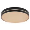 Minimalistyczna LAMPA sufitowa MANNI 41759-40 Globo metalowy plafon LED 40W 2700K - 6500K do salonu czarny