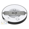 Ledowy plafon do salonu Evora ML1789 LED 6W 3CCT okrągły czarny