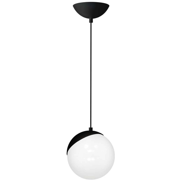 LAMPA wisząca SFERA MLP5739 Milagro szklana OPRAWA loftowy ZWIS kula ball biała