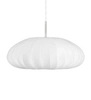 Wisząca lampa pokojowa Mist biały zwis nad stolik loft