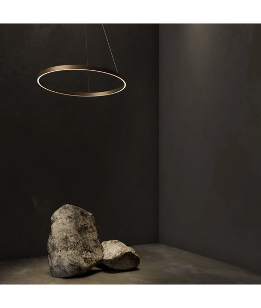 Ring wiszący Rim MOD058PL-L32BS3K Maytoni LED 37W 3000K designerski mosiądz