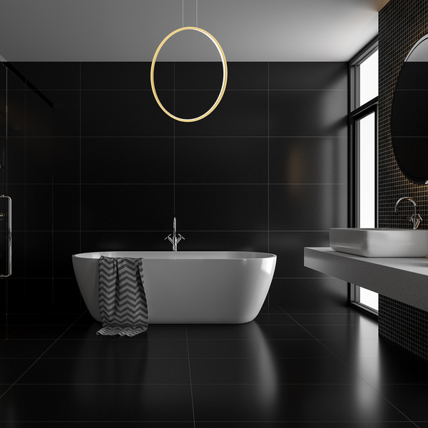 Lampa wisząca Saturno ML8857 Milagro LED 46W 4000K pierścień IP44 złoty