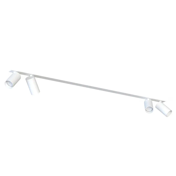 Podtynkowa belka lampa MONO 7831 regulowana do sypialni biała