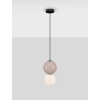 Lampa wisząca szklana do salonu JORELIA LE45252 LED 6W 3000K beżowa biała