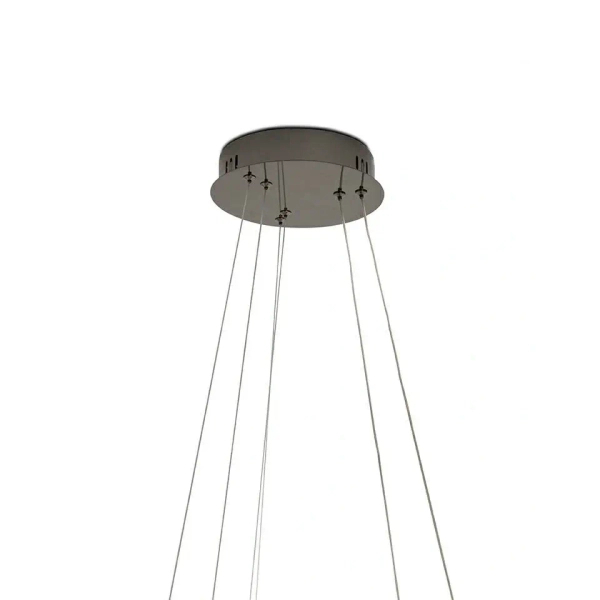Pierścieniowa lampa wisząca ANILLO czarna MSE1501100600 2xLED 41W 3000K ringi