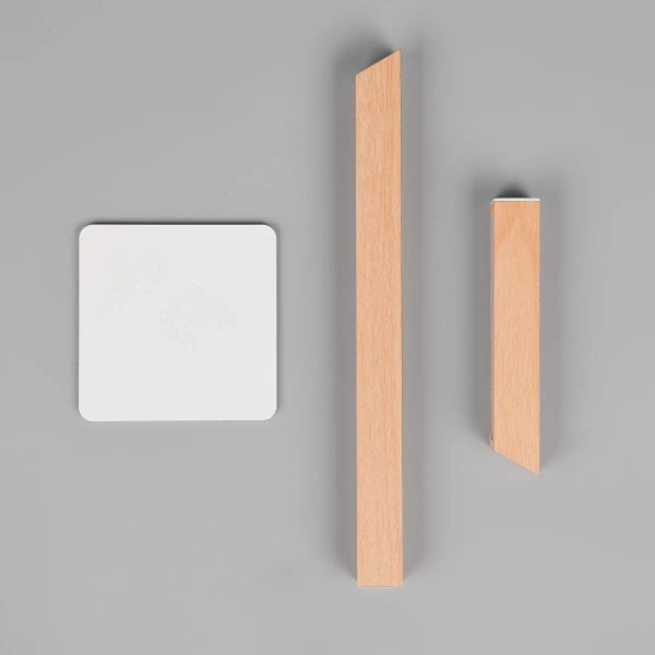 Drewniana lampa stołowa SKIP R55951135 LED 2W 3000K drewniany biały