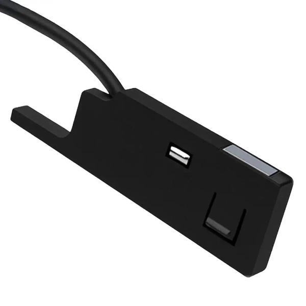 Łącznik z kablami do szyn magnetycznych Magnetic Track ML2171 czarny