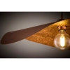 Falowana lampa wisząca LEAF brązowa miedziana 1xE27 nad wyspę 41920