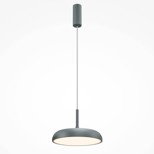 Wisząca lampa ledowa Gerhard MOD189PL-L12GR3K1 Maytoni LED 19W 3000K szara